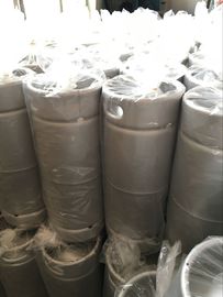 二度首を溶接するロゴの印刷物が付いている20L米国第6のステンレス鋼のビール樽